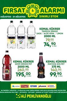 Alipehlivanoğlu İndirim Broşürü