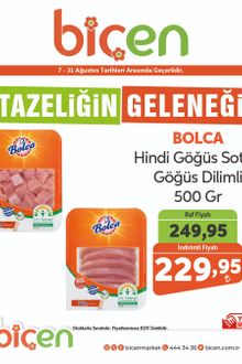 Biçen Market İndirim Kataloğu