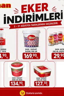 Özhan Market İndirim Kataloğu