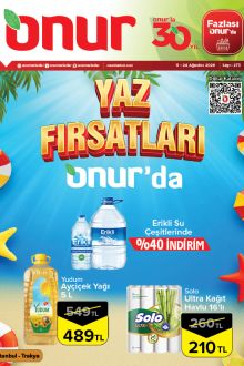 Onur Market İndirim Kataloğu