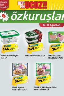 Özkuruşlar Market İndirim Kataloğu