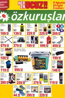 Özkuruşlar Market İndirim Kataloğu