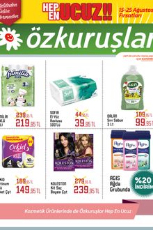 Özkuruşlar Market İndirim Kataloğu