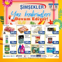 Şimşekler Market İndirim Kataloğu