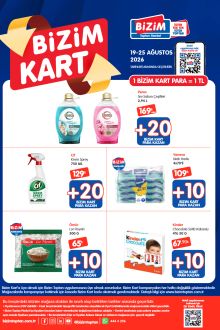 Bizim Market İndirim Kataloğu