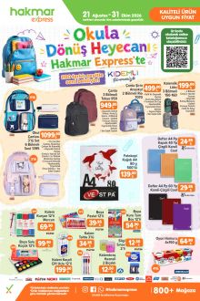 Hakmar Express İndirim Kataloğu