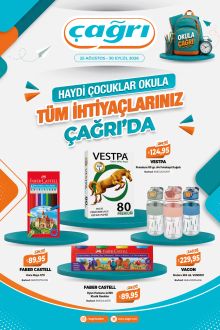 Çağrı Market İndirim Kataloğu