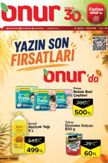 Onur Market İndirim Kataloğu