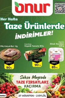 Onur Market İndirim Kataloğu