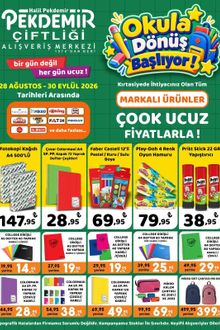 Pekdemir Market İndirim Kataloğu