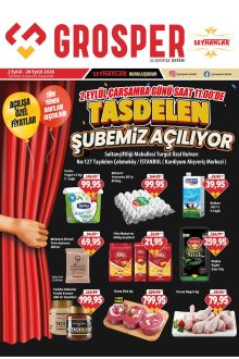 Grosper Market Açılışa Özel İndirim Kataloğu