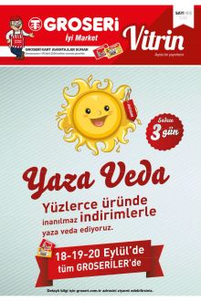 Groseri İndirim Kataloğu