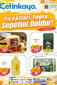 Çetinkaya İstanbul-Ankara İndirim Kataloğu