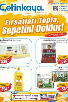 Çetinkaya Mersin-Adana-Gaziantep İndirim Kataloğu