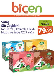 Biçen Market İndirim Kataloğu