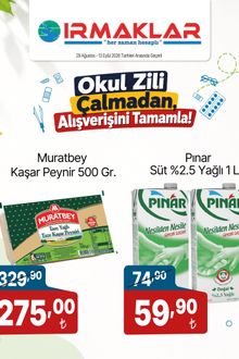 Irmaklar Market İndirim Kataloğu