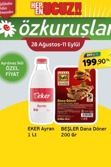 Özkuruşlar Market İndirim Kataloğu