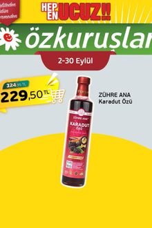 Özkuruşlar Market İndirim Kataloğu