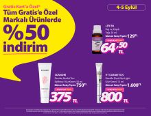 Gratis İndirim Kataloğu