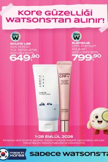 Watsons İndirim Kataloğu