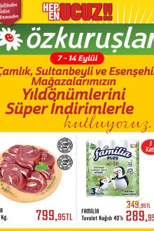 Özkuruşlar Market İndirim Kataloğu
