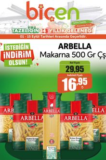 Biçen Market İndirim Kataloğu