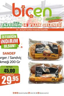 Biçen Market İndirim Kataloğu