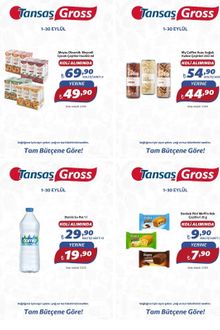Tansaş Gross İndirim Kataloğu