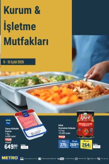 Metro - Kurum & İşletme Mutfakları Kataloğu
