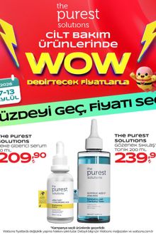 Watsons İndirim Kataloğu