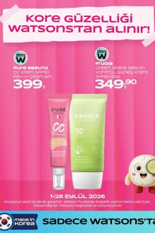 Watsons İndirim Kataloğu
