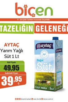 Biçen Market İndirim Kataloğu