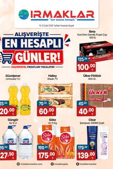 Irmaklar Market İndirim Kataloğu