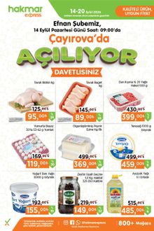 Hakmar Express Açılışa Özel İndirim Kataloğu