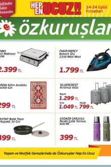Özkuruşlar Market İndirim Kataloğu