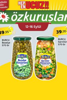 Özkuruşlar Market İndirim Kataloğu