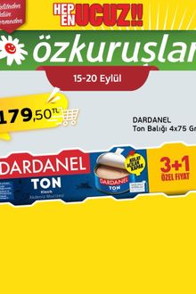 Özkuruşlar Market İndirim Kataloğu