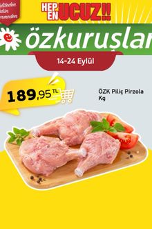 Özkuruşlar Market İndirim Kataloğu