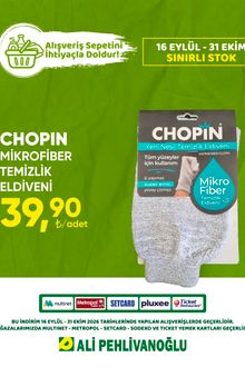 Alipehlivanoğlu İndirim Broşürü