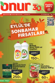 Onur Market İndirim Kataloğu