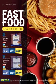 Metro - Fast Food Kataloğu