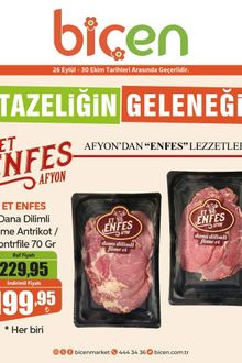 Biçen Market İndirim Kataloğu