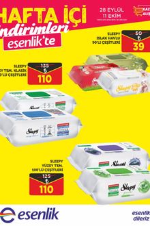 Esenlik Market İndirim Kataloğu