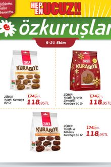 Özkuruşlar Market İndirim Kataloğu