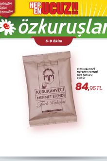 Özkuruşlar Market İndirim Kataloğu