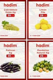 Hadim Market İndirim Kataloğu