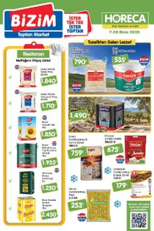 Bizim Market Horeca İndirim Kataloğu