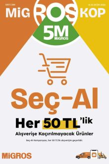 Migros 5M İndirim Kataloğu