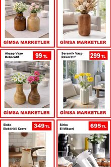 Gimsa Market İndirim Kataloğu
