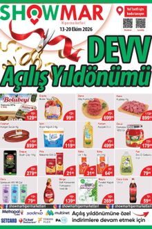 Showmar Hipermarket İndirim Kataloğu